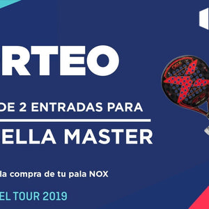 Compra tu pala de pádel Nox y te llevamos al World Padel Tour Marbella Master - NOX