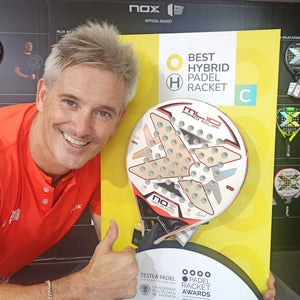 NOX, galardonada por partida doble en los Testea Padel Racket Awards 2023. - NOX