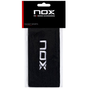 Bolsa 6 pares - Muñequeras deportivas largas NOX negro/blanco - NOX