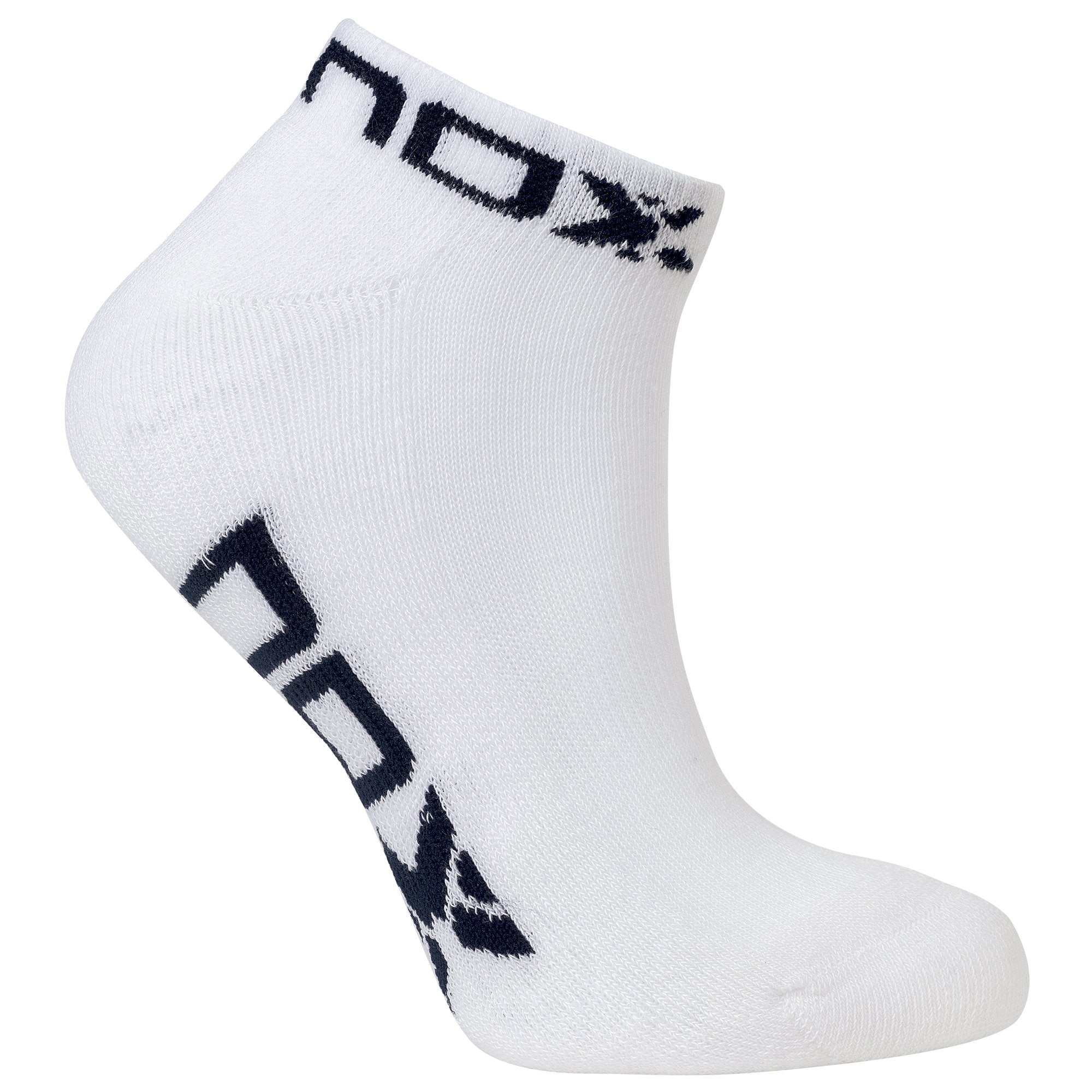 Bolsa 6 pares - Pack calcetines técnicos TOBILLEROS "pinkies" blanco/azul marino - NOX