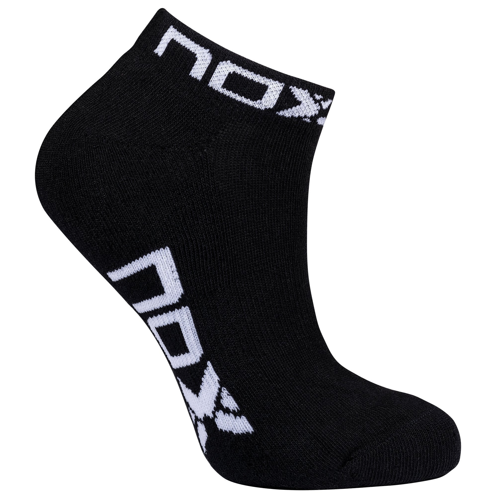 Bolsa 6 pares - Pack calcetines técnicos TOBILLEROS "pinkies" negro/blanco - NOX
