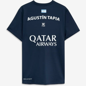 Camiseta de Pádel Oficial de Agustín Tapia 2023 - Azul Marino - NOX