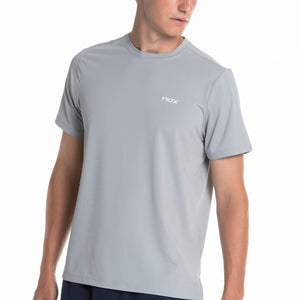 Camiseta deportiva hombre TEAM REGULAR gris - NOX