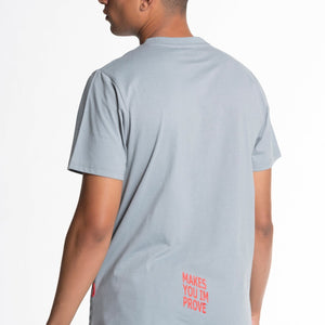 Camiseta hombre BASIC - CASUAL gris - NOX