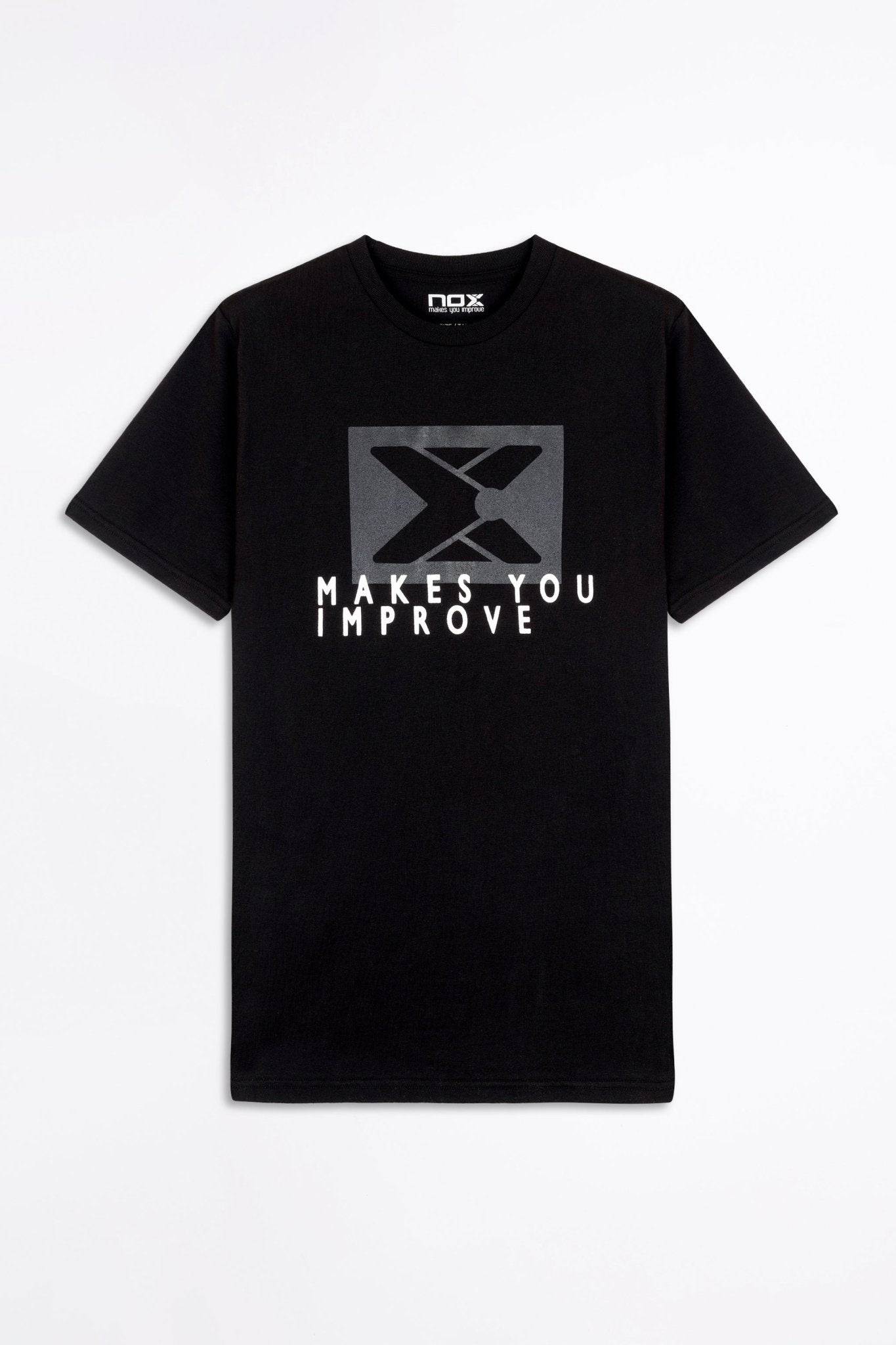 Camiseta hombre BASIC - CASUAL negro - NOX