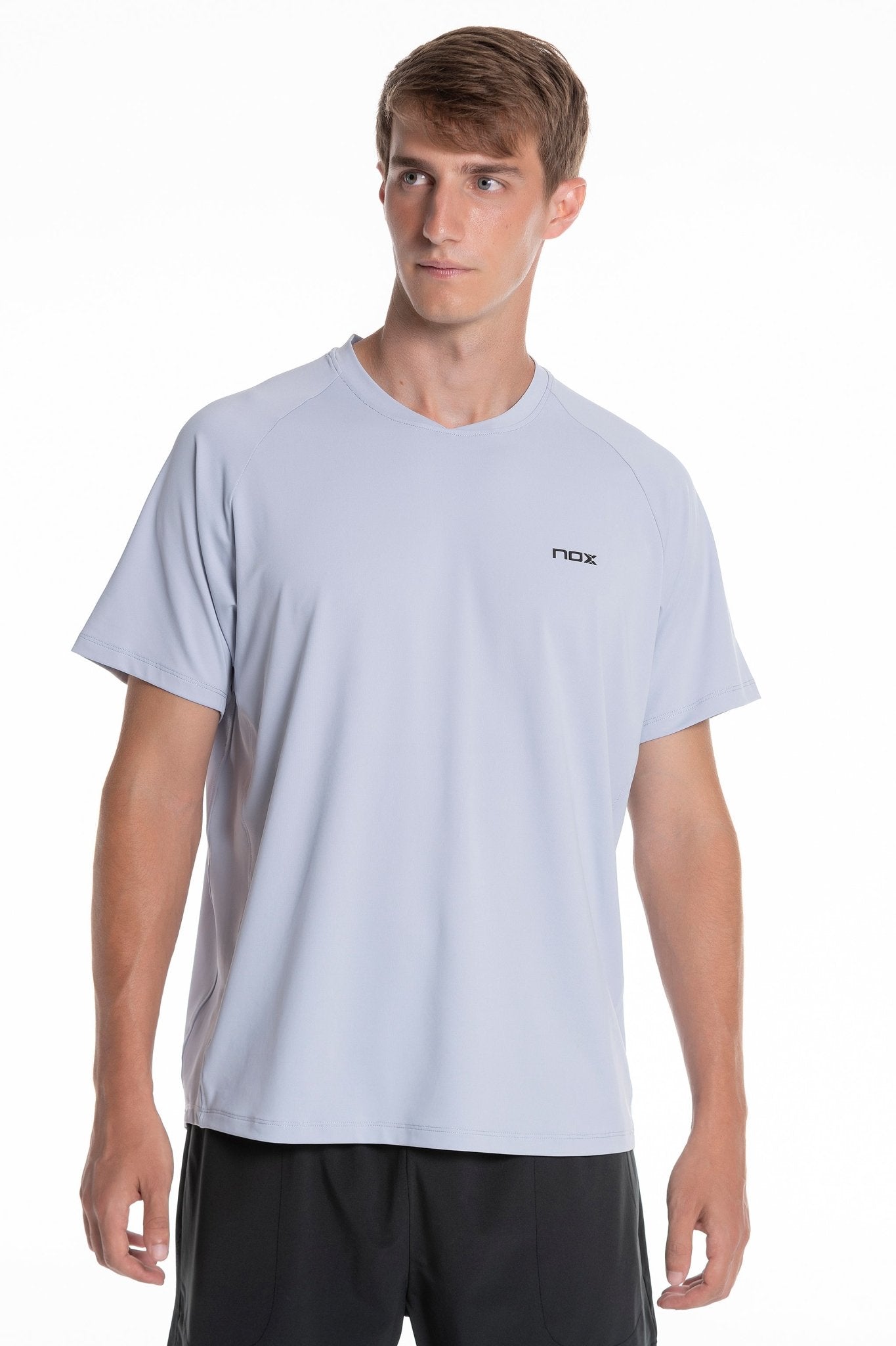Camiseta Pádel Hombre PRO - FIT gris