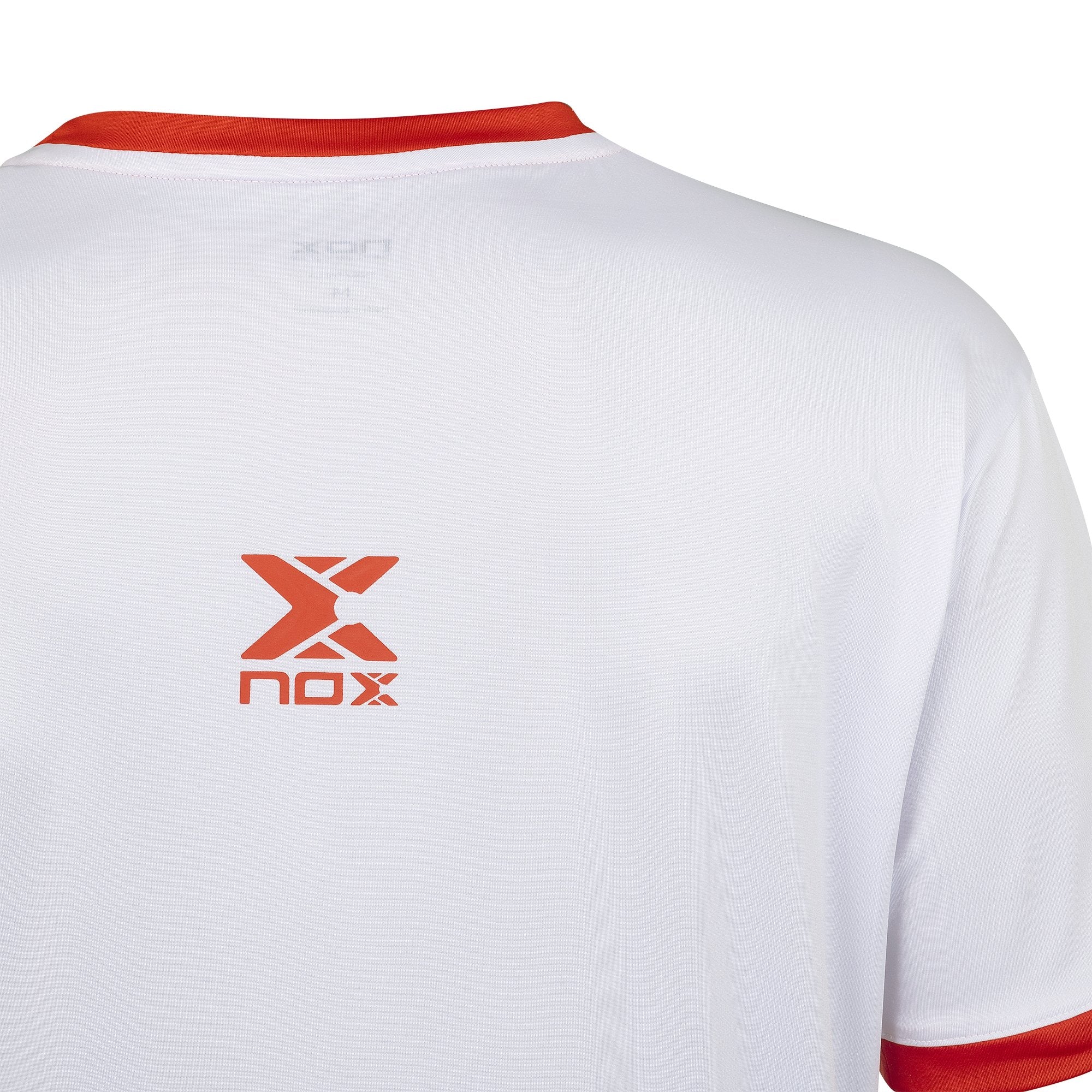 Camiseta pádel hombre TEAM blanca - NOX