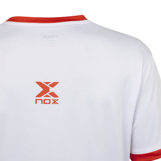Camiseta pádel hombre TEAM blanca - NOX
