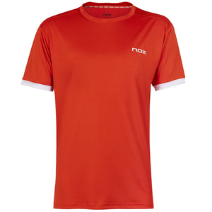 Camiseta pádel hombre TEAM roja - NOX