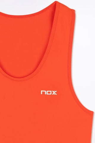 Camiseta tirantes mujer TEAM rojo - NOX