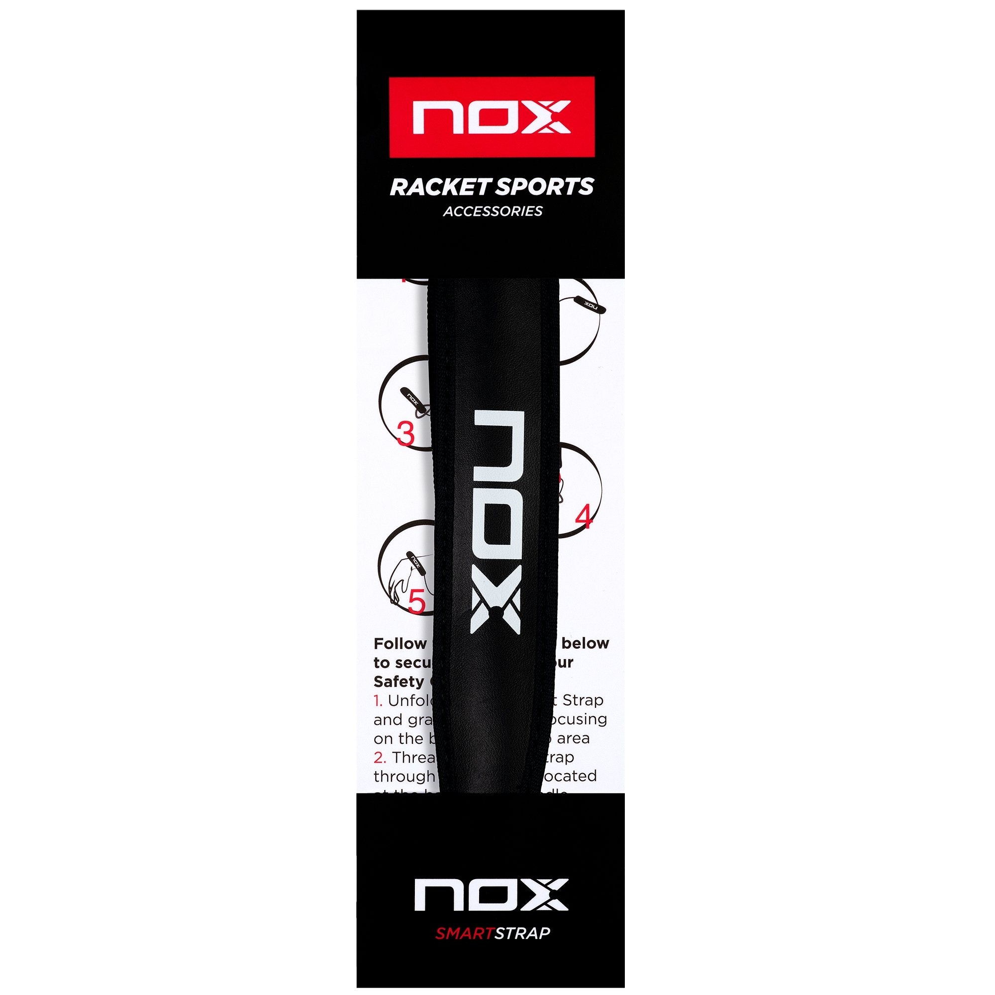 Cordón SmartStrap® LUXURY negro - NOX