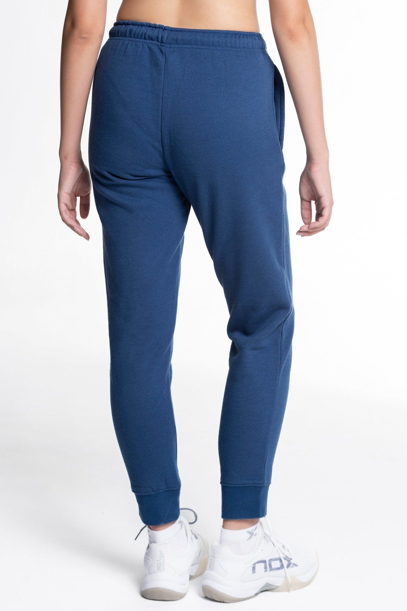 Pantalón chandal mujer BASIC - CASUAL azul marino – NOX
