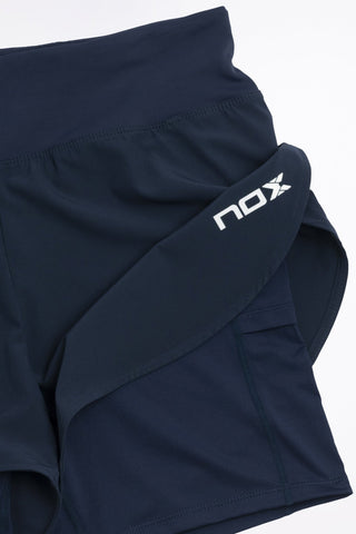Pantalón pádel mujer PRO azul - NOX