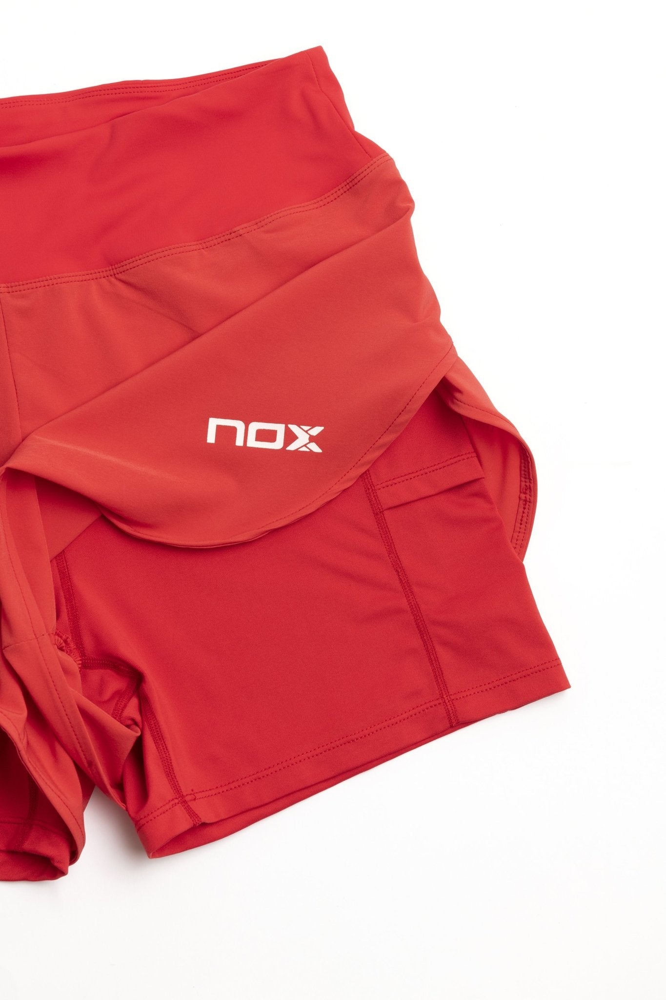 Pantalón pádel mujer PRO rojo - NOX