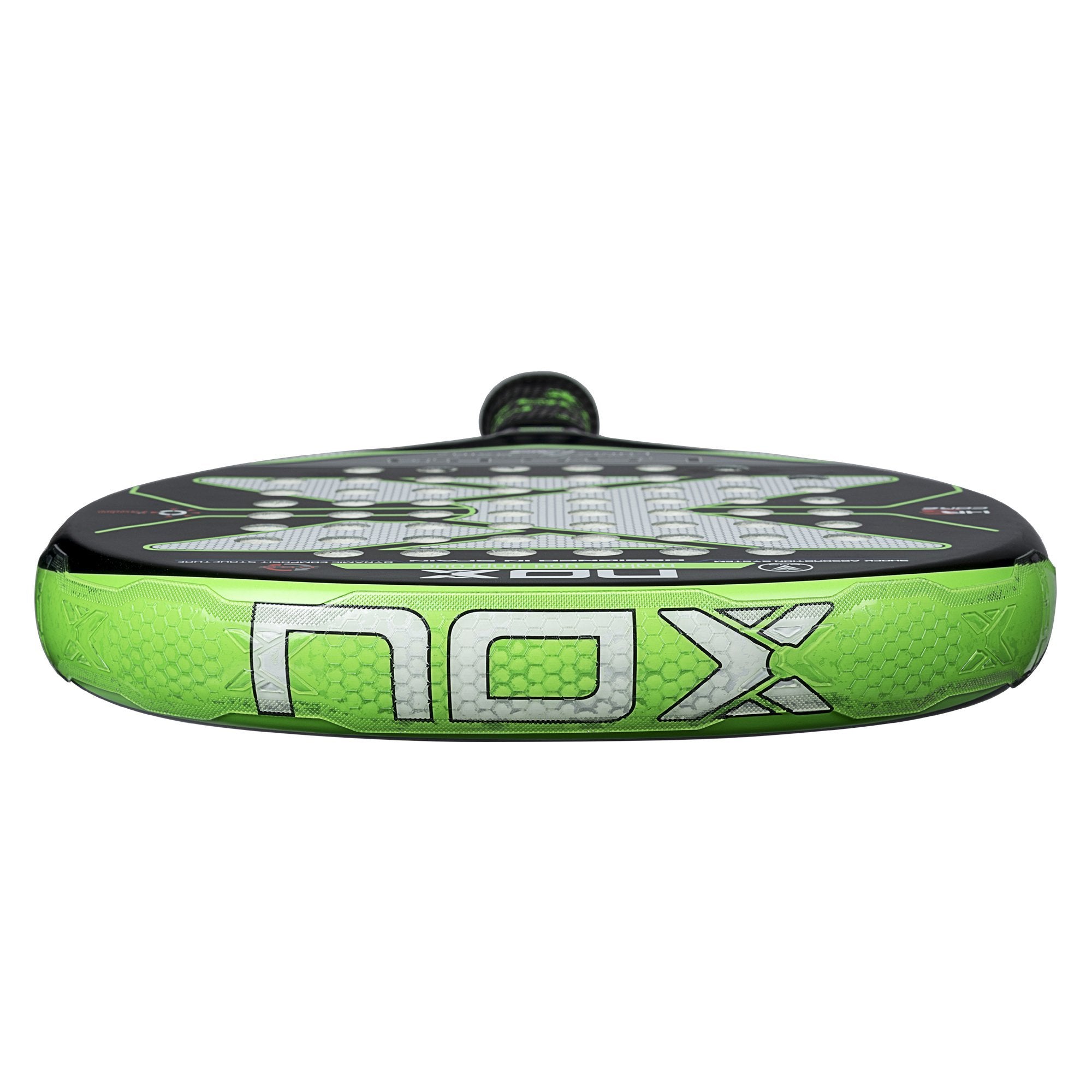 Protector de pala de pádel transparente con relieve - NOX