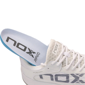 Zapatillas de pádel AT10 LUX Blanco / Gris - NOX