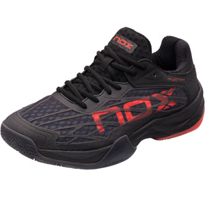 Zapatillas de pádel AT10 LUX Negro / Rojo - NOX