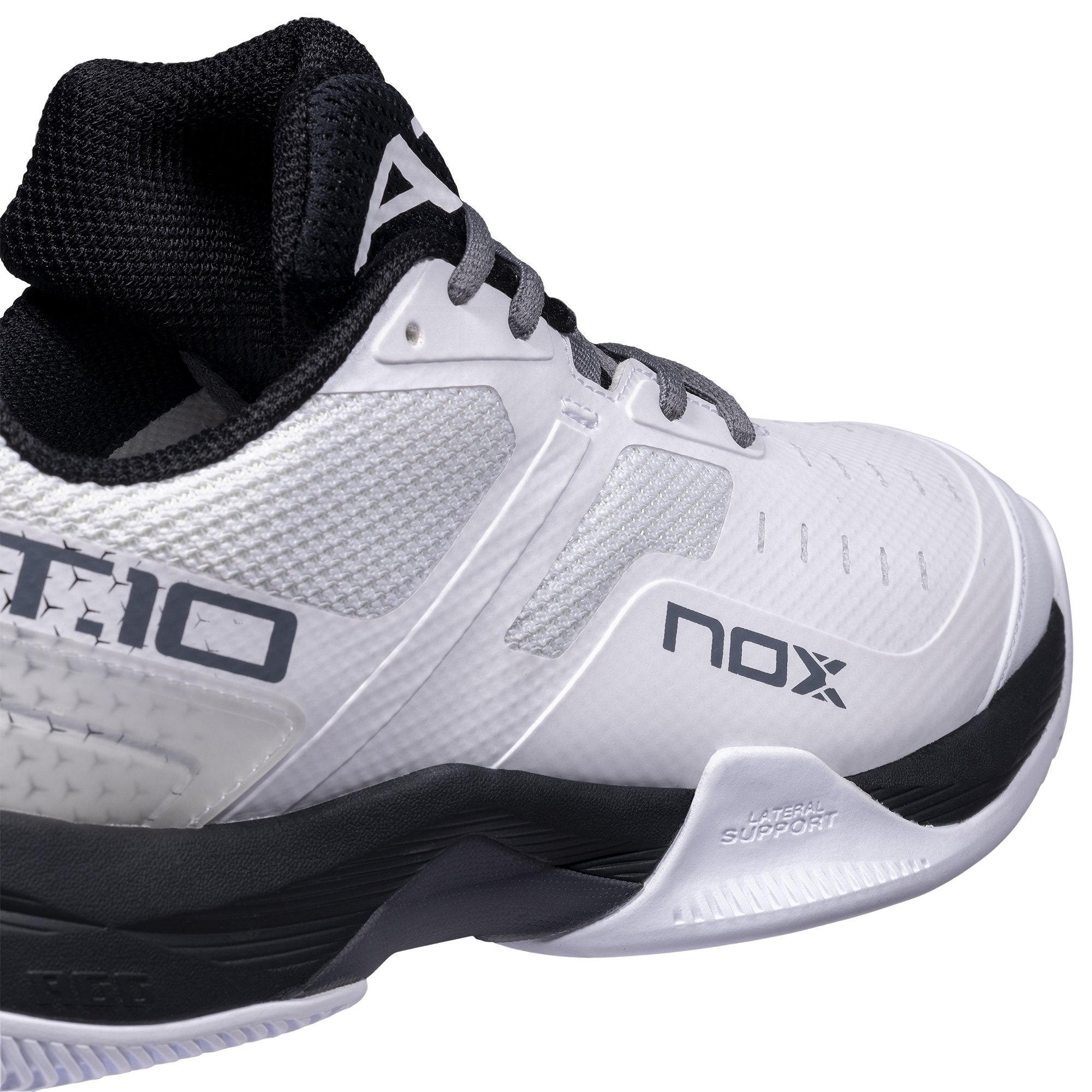 Zapatillas de Pádel Nox AT10 Blanco/Negro - NOX