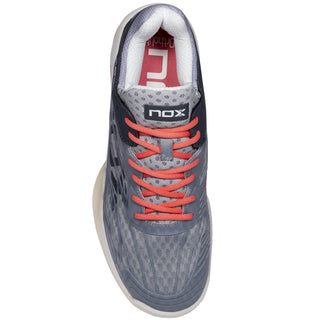 Zapatillas de pádel Nox AT10 LUX Gris/Coral - NOX