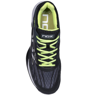 Zapatillas de pádel Nox AT10 LUX Negro/Verde/Gris - NOX