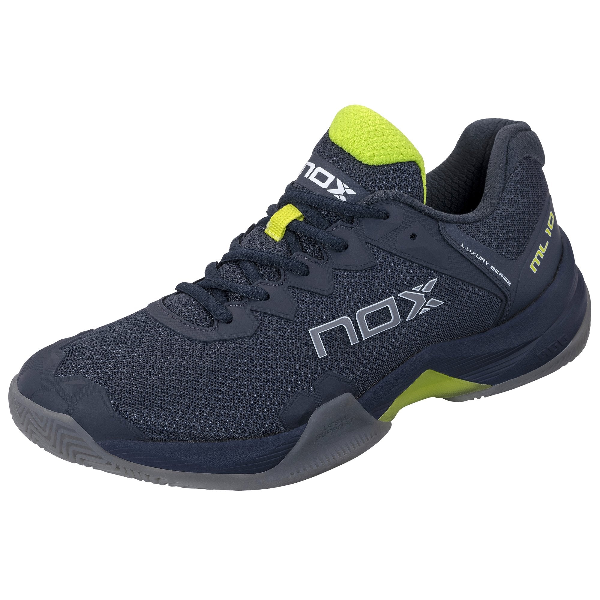 Zapatillas de Pádel Nox ML10 HEXA Azul Marino/Lima - NOX