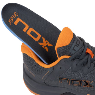 Zapatillas de Pádel Nox ML10 HEXA Gris/Naranja - NOX
