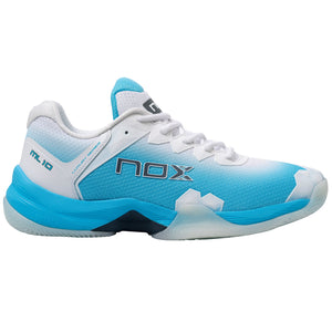 Zapatillas de Pádel Nox ML10 HEXA White/Aquarius - NOX