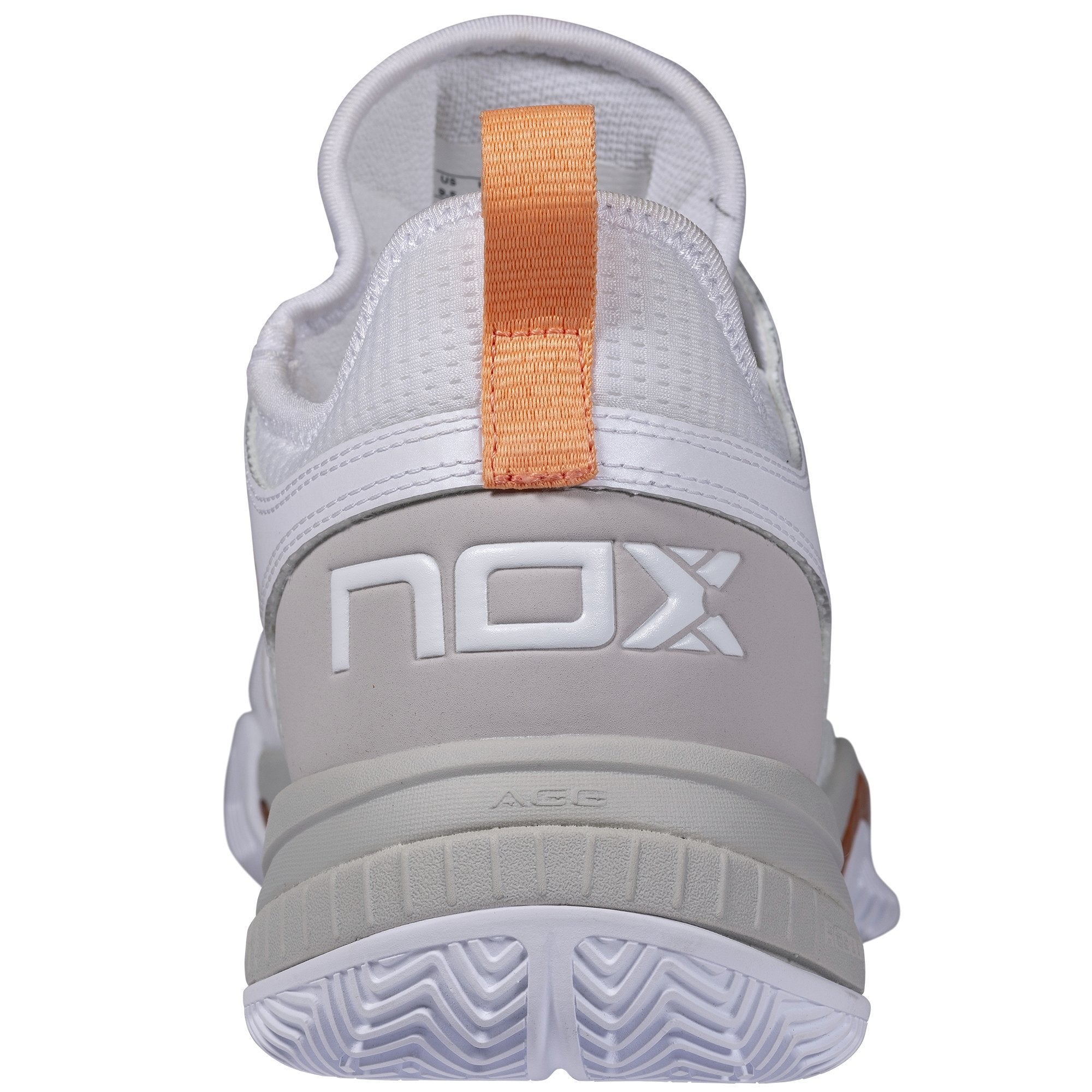 Zapatillas de Pádel Nox NERBO Blanco/Coral - NOX